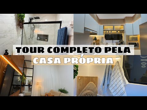 TOUR COMPLETO PELA NOSSA CASA PRÓPRIA DEPOIS DA MUDANÇA | TODO PLANEJADO FINALIZADO + MOSTREI TUDO!!