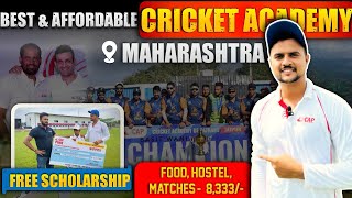 One Of The Best Cricket Academy In Maharashtra 🏏 Cap Pune ❤️ #cricketwithvishal