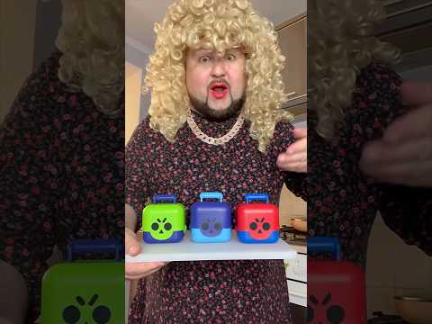 Красный Синий Зелёный бокс челлендж￼