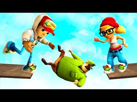 Subway Surf Crew Funny Ragdoll Falls in GTA 5 - Episode 2 (Epic)