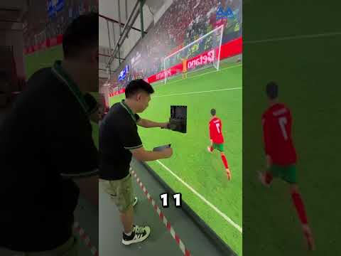 Corrigió rápidamente el penalti de Ronaldo en la pantalla