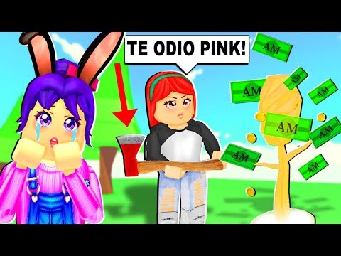 MI HATER CORTA MI ARBOL DEL DINERO - MINI PELICULA - ADOPT ME!