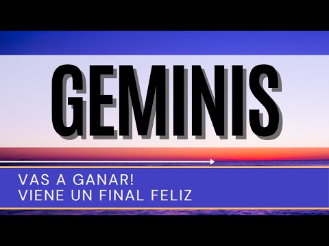 Géminis Hoy ♊ | VAS A GANAR! viene un final feliz |