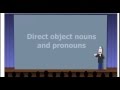 Direct Objects and Pronouns in Spanish