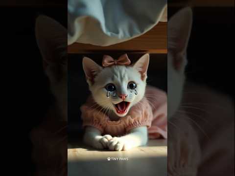ðąðĨ Tiny Kitten vs Robbers ðĢð #cat #cattales #catfunny #animation