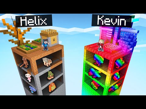 Helix a Kevin vs Srandovní BRAINROT CHUNK v Minecraftu!