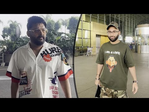 Celebs Spotted At Mumbai Airport: Kapil Sharma And Orry Departs From The City | Lehren Small Screen