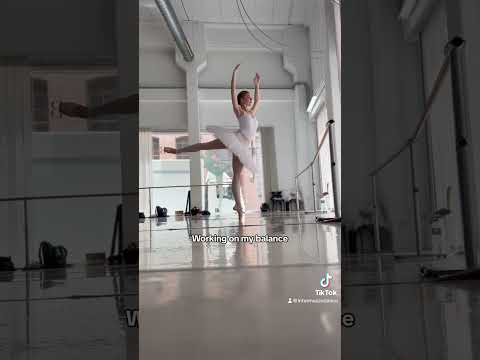Working on my Ballet Balance | Intermezzo Ambassadors Ballerina