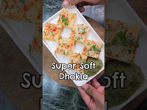 Super Soft Instant Dhokla Recipe... #DhoklaRecipe #Reels