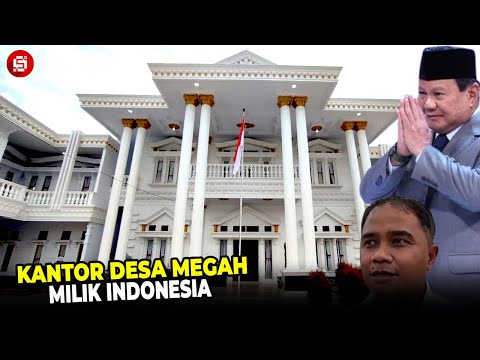 MIRIP GEDUNG PUTIH AMERIKA SERIKAT !!! Inilah Kantor Desa Rancah Ciamis Di Bangun Bergaya Eropa