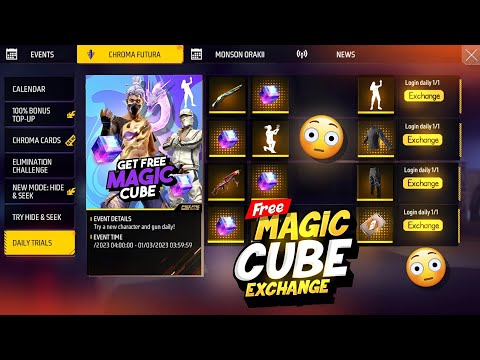 আবারও ফ্রি ম্যাজিক কিউব 💥 নতুন বান্ডিল 😍 Free Magic Cube Event Free Fire | Free Fire New Event