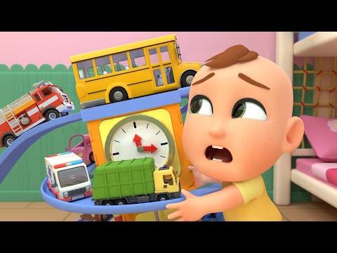 Hickory Dickory Dock | Car Toys Song +More Lalafun Nursery Rhymes & Kids Songs