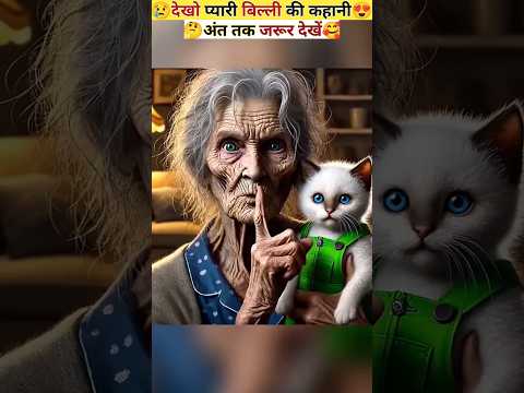 Cat Revives Grandmother 🤯🥺 | #cat #cartoon #cutecat #cute #fyp #emotional