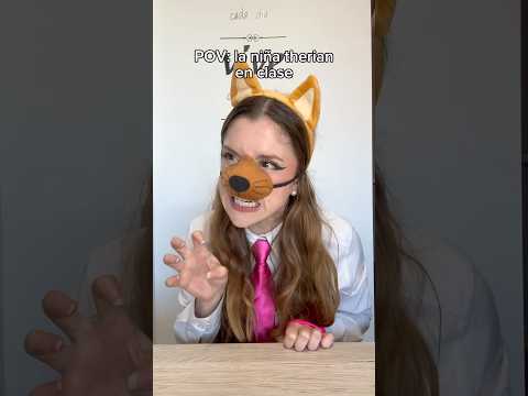 La niña Therian en clase 😂