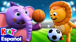 Canción Deportiva 🏀 | Aprendizaje Divertido | Canciones Para Niños | Hooplakidz en Español