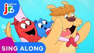 I Dig Dogs 🐶🎶 Music for Kids | Dr. Seuss’s Red Fish, Blue Fish | Netflix Jr