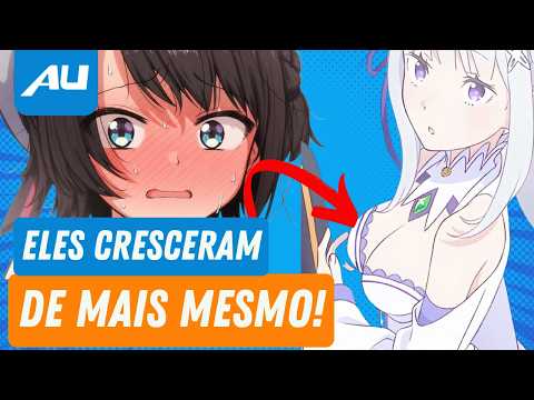 2ª TEMPORADA de Frieren, Twitch CENSURANDO VTubers e Fãs de Re-Zero agradecem por Oppais