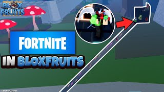 Fortnite in Blox Fruits is Crazy... (Blox Fruits Gravity Update)