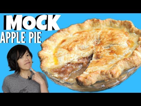 Great Depression Era MOCK APPLE PIE -- Apple-less Ritz Cracker Pie | HARD TIMES