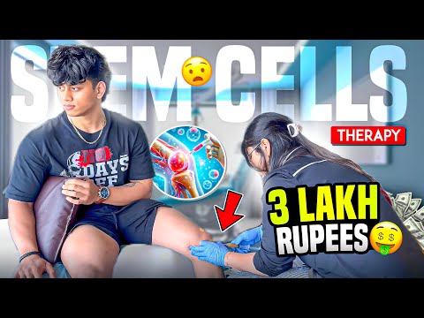 //STEM CELLS THERAPY FINALLY DONE ‼️ // 3 LAKH RUPEES SURGERY 😨//~ARYAN KANDARI💪