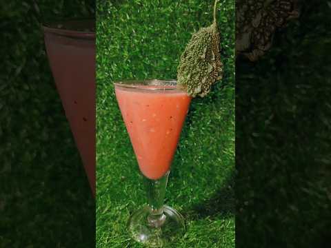 ফেলে দাও তরমুজ দিয়ে মহব্বতের শরবত করলাম 🍉🤤.. #shorts #recipe #minivlog