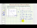 Centroid and Center of Mass of a Triangle