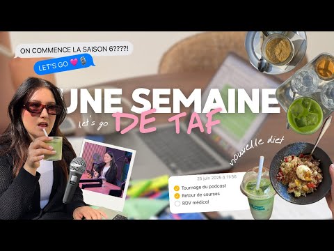 nouvelle alimentation, projet podcast et rangement dressing !