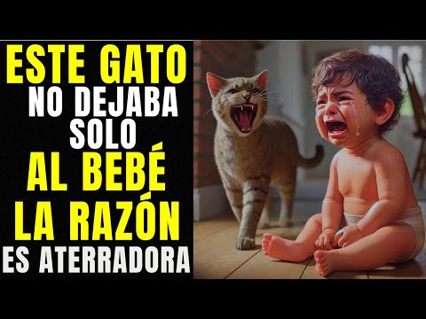 Gato Vigila al Bebé Día y Noche. Cuando los Padres Descubren La Razón, Llaman Asustados a la Policía