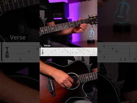 Nothing else matters verse chorus bridge guitar tutorial