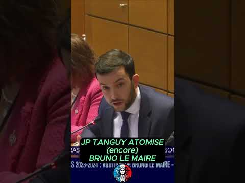 JP TANGUY ATOMISE (encore) BRUNO LE MAIRE