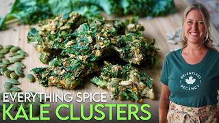 Everything Spice Kale Clusters | It's All About That CRUNCH!