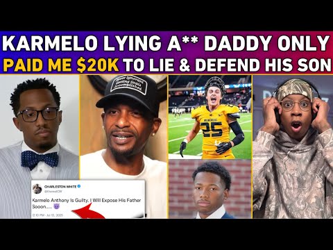 BLM OUTRAGED After Charleston White EXPOSES Karmelo Anthony's Dad Of Paying Him $20K To Lie For Him