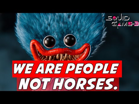 Poppy Playtime: Huggy Wuggy vs Baby Poppy (Squid Game Parody)