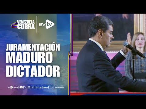 #evtv #EnVivo | #VENEZUELACOBRA | Juramentación MADURO DICTADOR
