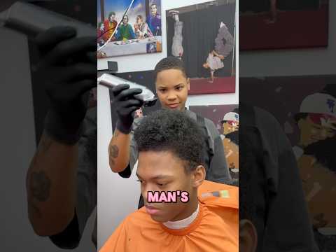 Did I SAVE HIM?!?!?🔥🔥 LMK IN THE COMMENTS!! #atlbarber #thalegendofficial #barberlife #crispyfade