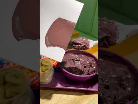 Fui desafiada a fazer a cor do açaí #diy #pintura #shorts