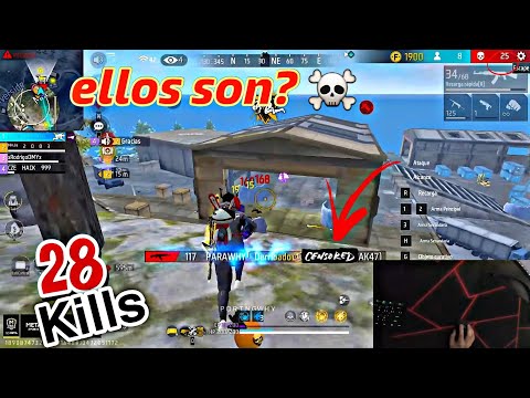 DIGANME QUE NO SON ELLOS 😱 *28 KILLS EN UNA PARTIDA DE 35 PERSONAS*  93% Efectividad 👑