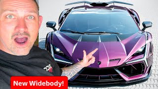 My NEW Lamborghini WIDEBODY KIT  has Arrived!  *1016 Industries*