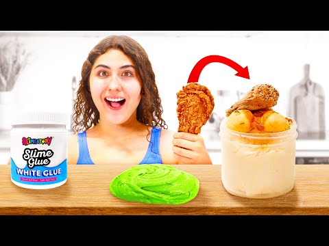 TURN THIS SLIME INTO FOOD CHALLENGE