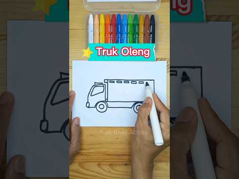 Menggambar truk oleng