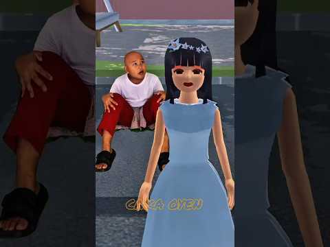 Kak botak terlalu kepedean banget #sakuraschoolsimulator #shorts