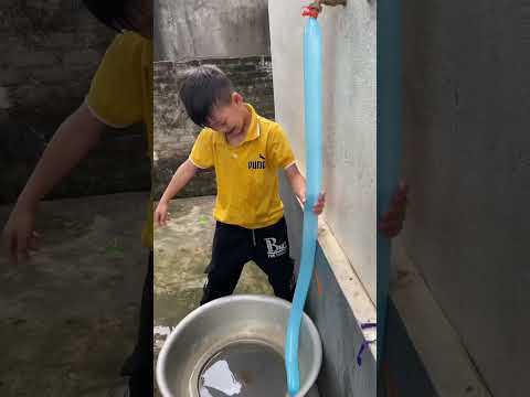 Bóng bay bơm nước #shorts