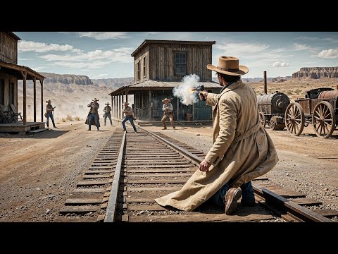 These bandits mess with a newcomer on the train, not knowing he's a deadly gunslinger