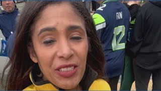 Fans welcome Seahawks home
