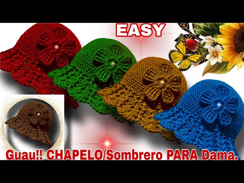 ⛔️ Guau ESTOS Sombreros a CROCHET se venden hasta en $25.00 Dólares (CRECE TUS VENTAS YA) 😱
