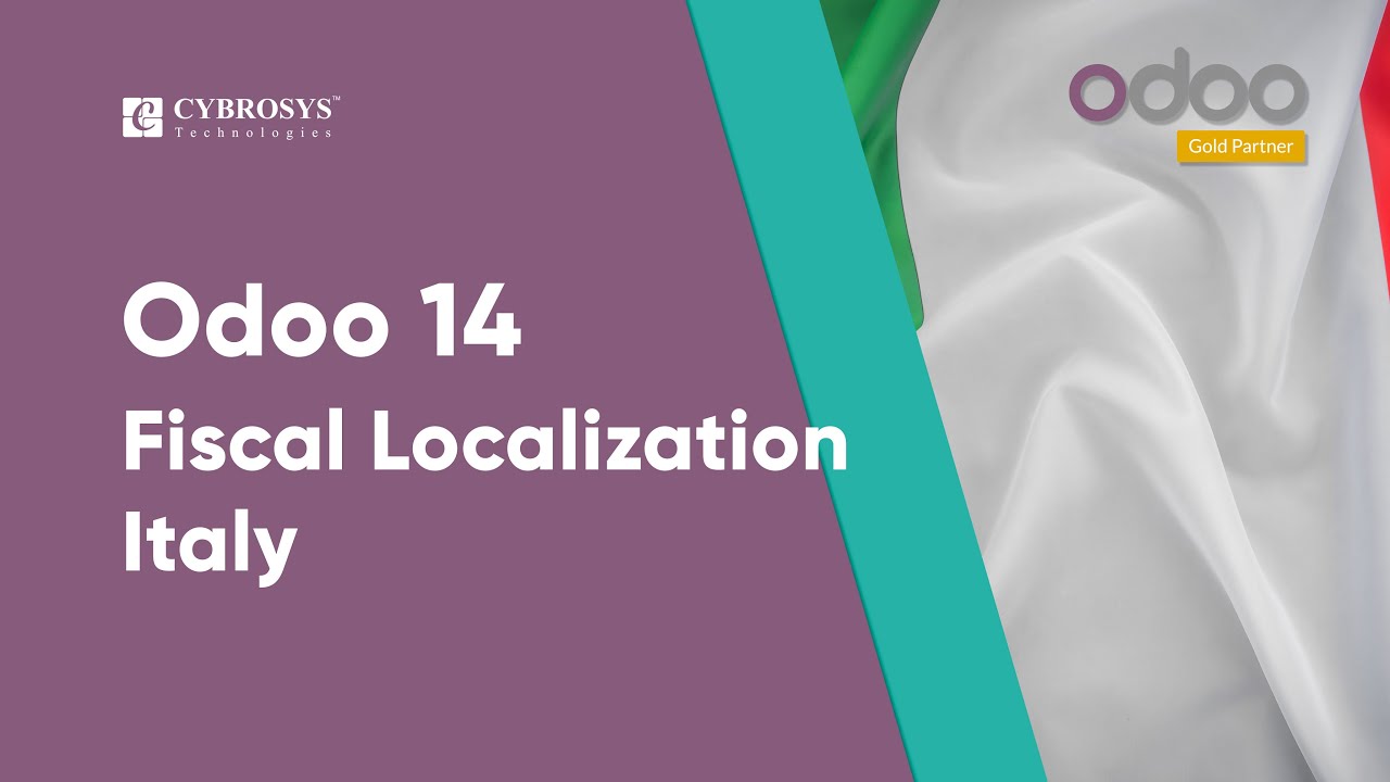 Odoo 14 Fiscal Localization - Italy | Odoo Accounting | Accounting in Italy | 09.03.2021

Odoo OpenERP Localization Database provides the accounting characteristics corresponding to that country, i.e. Country ...