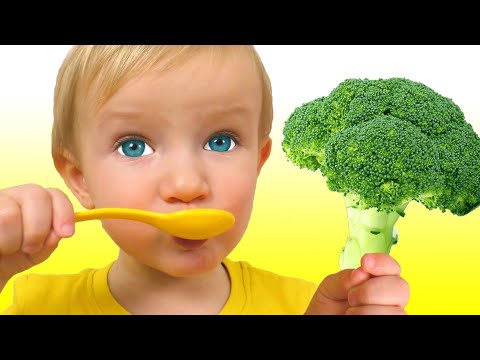 Vegetables Song - So Yummy! Song for Kids by Katya and Dima