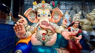 Ganesh Singh Kalakar 1st Big Ganesh Aagman 2025 Hyderabad | Dhoolpet To Bangalore Dooda Banaswadi 