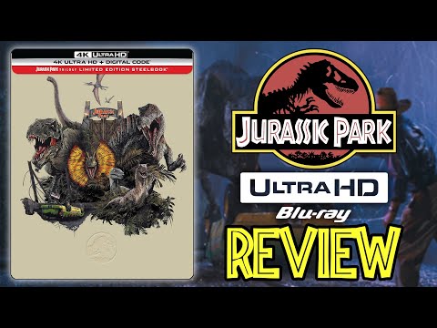 2025 JURASSIC PARK 4K Bluray Review vs 2022 4K Blu-ray