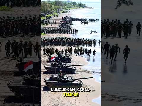 Prajurit TNI luncurkan 30 Induk Kapal Tempur Untuk Menjaga Lautan Indonesia ‼️